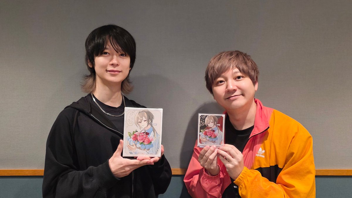 fragaria_radio's tweet photo. ◤キャストサイド◢ 
📻夜11時更新📻

／
#林勇＆#土岐隼一 が登場🎉
@voice_singing
@tokishunichi
＼

土岐さんからみて
林さんのメロルド役は新鮮⁉️

会員限定で
メロルド＆ロマリシュのトークも配信🎼🌹

会員登録はこちら🔻
https://t.co/rIgMqEnT04

#フラガリアナイト
#フラガリアメモリーズ https://t.co/OQTutwJrgI