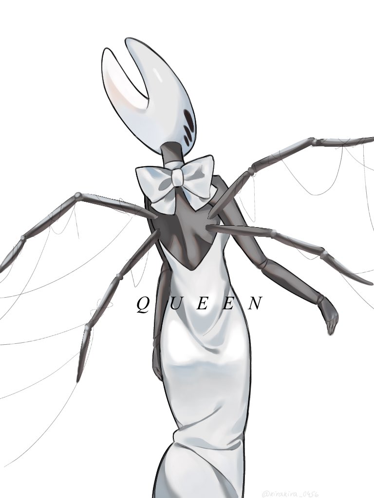 kirakira_0456's tweet photo. Weaver Queen with white dress 
#silksong https://t.co/t7jbgOI1ux