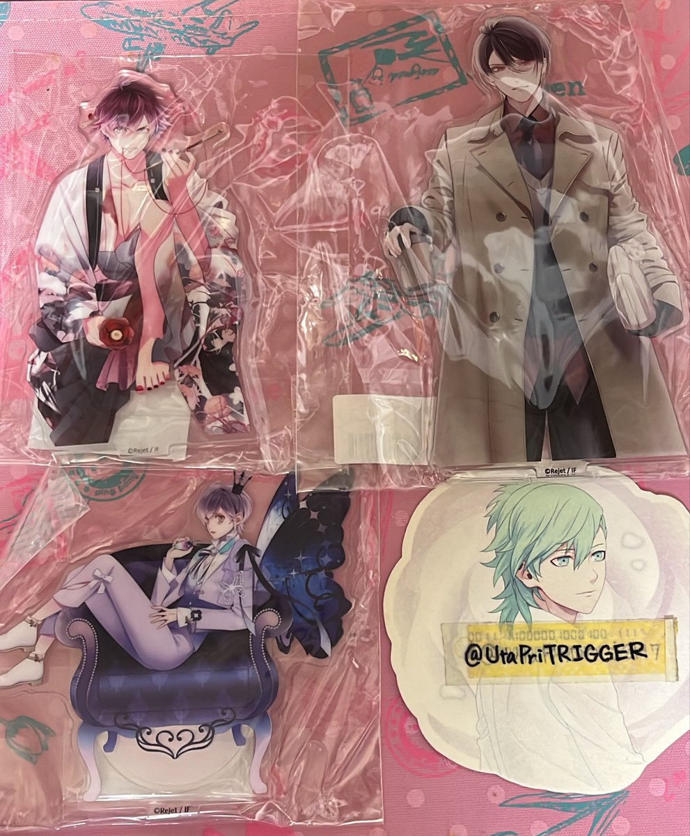 UtaPriTRIGGER's tweet photo. 【交換】ディアラバ DIABOLIK LOVERS violet Dream くじ TypeA B賞 月花魁 Antique PROMISE Land

譲→アヤト レイジ カナト

求→同異種シュウ

都内手渡し、郵送可能です。
お気軽にお願い致します。 https://t.co/qxFGVLOfCC