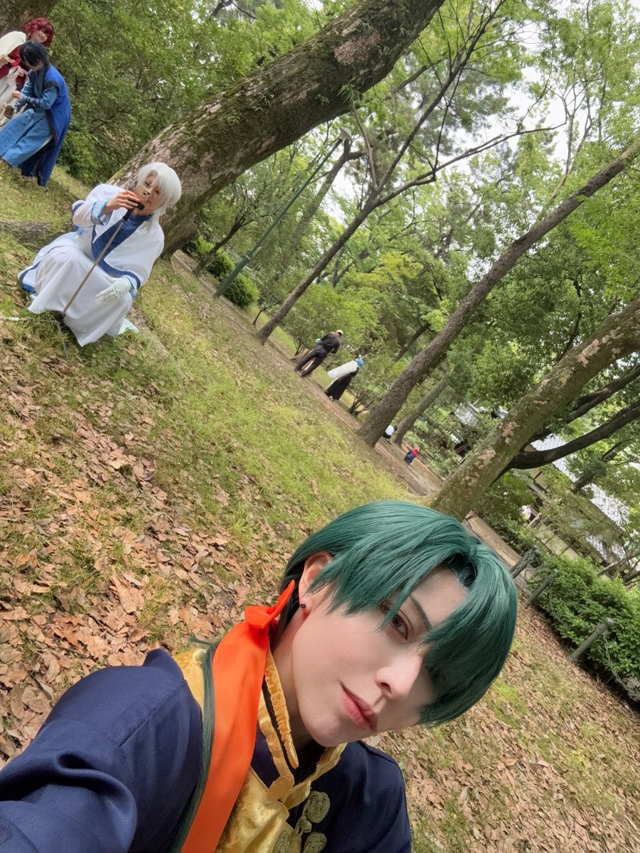Lily_____1105's tweet photo. 離脱してます楽しい1日をありがとうございました🐉💚
各々自由時間なはらへりたち。
#アコスタ鶴舞 https://t.co/IWEBqU0C1R