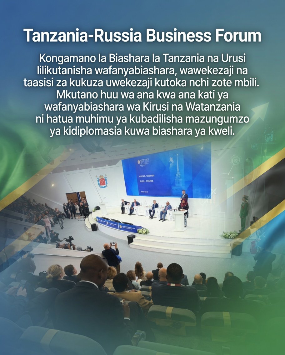 Good_boy255's tweet photo. Uwekezaji wa Urusi Tanzania unakadiriwa kufikia dola milioni 424 katika miradi 44 inayounda ajira zaidi ya 3,000. Takwimu hii, ingawa inaonyesha mwanzo mzuri, bado haifikii uwezo halisi wa ushirikiano huu... #SamiaKaziniUrusi TanzaniaInaSongaMbele https://t.co/p2t87aMMq1