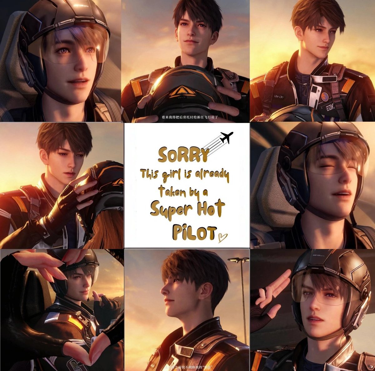 calebpulse's tweet photo. SORRY This girl is already taken by a super hot pilot... ᯓ ✈︎ https://t.co/nIoZlvJ75N
