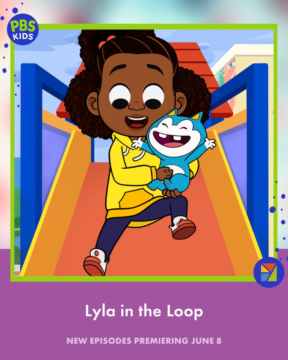 wfyi's tweet photo. Kick off summer with all new episodes of Lyla in the Loop on June 8! ☀️

📺Tune in weekdays at 8 a.m. #OnWFYI 
💻Stream more with the PBS Kids Video app: https://t.co/blNBMcgCJC

 #PBSKids #WFYIwithKids #LylaintheLoop https://t.co/GjNI83Wzk9