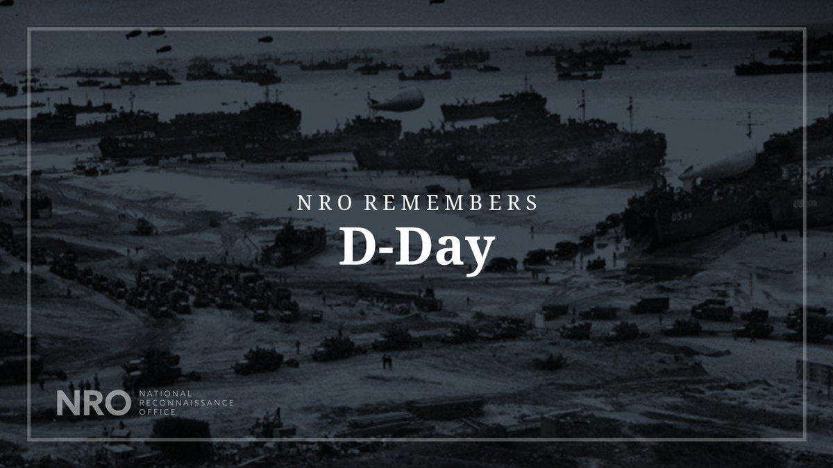 NRO_gov's tweet photo. D-Day Remembrance Day honors the courage and resolve of Allied forces on June 6, 1944.
Their actions shaped history. Today, informed decision-making and reliable intelligence remain essential to defending freedom. https://t.co/wvdNPJSPjp
