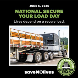 MoDOT's tweet photo. Secure your load like a loved one is driving behind you. It’s your responsibility as a professional! 

https://t.co/cf8gEZHLxk https://t.co/kalx3FEOev