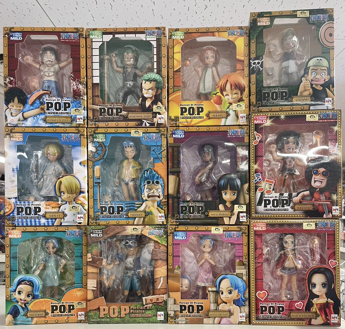 ワンピース系のフィギュアが数点入荷しました！ お持ち込みいただき