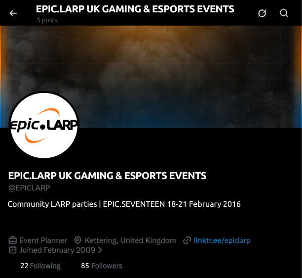 EPICLAN tweet picture