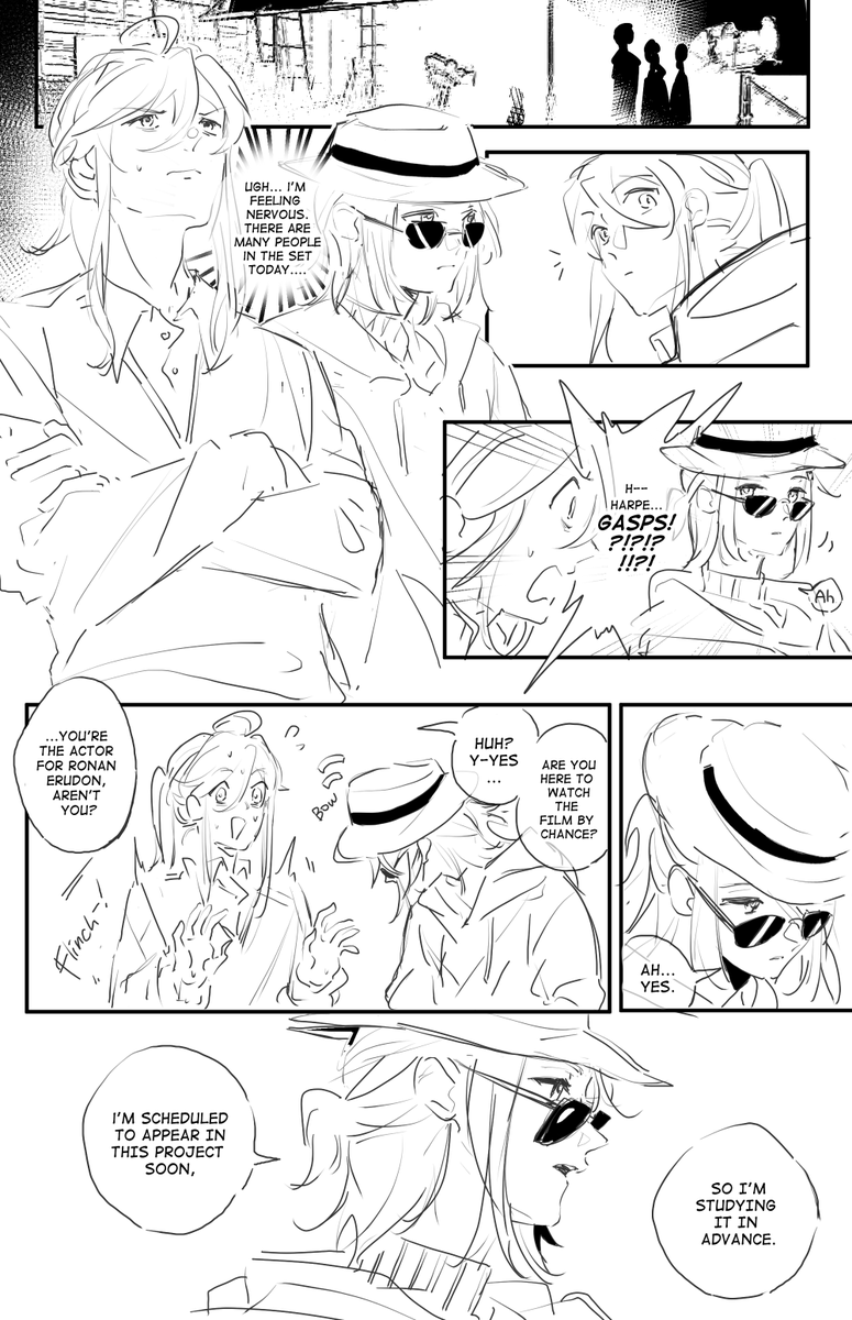 221bltt's tweet photo. old doodles ✍️.... last two is from actor AU written by a dear friend ^^ https://t.co/dHcAAdYvR4