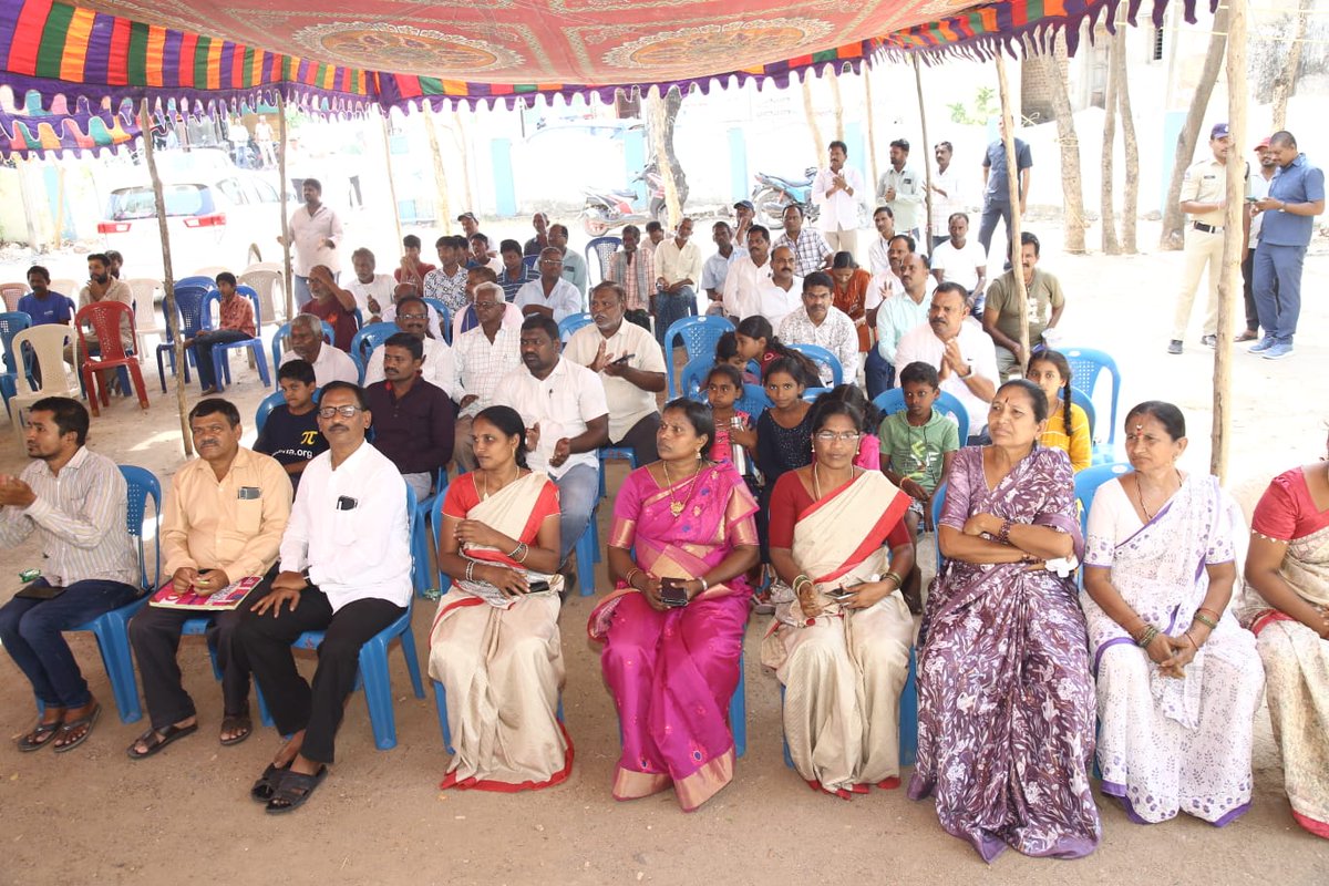she_teams's tweet photo. Conducted #PRAJAPALANA PRAGATHI PRANALIKA PROGRAMME at #GOVT HIGH SCHOOL VANGAPAHAD #HASANPARTHY. In which 100Members of Public were participated.We explained the following topics what is #sheteam,how it Works howit is useful for them #childabuse,#TSafe App,Child #helplineNo.1098 https://t.co/MFmRXS2jIZ