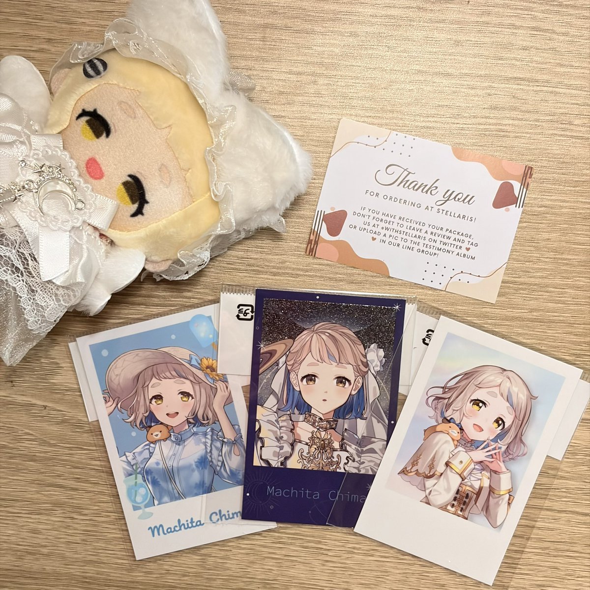 zephyrosukishin's tweet photo. ☆today’s mail!

aaaaa genuinely overwhelmed with joy
everything i love packed into one is sjdjsjdsj

thank you so much @WithStellaris sudah bantu bawa pulang mereka semua!🤍

package has arrived safely and packaging-an nya samgat gacor~ (pan kapan hc jp lagi ngga- /no) https://t.co/KZ4tGhoU5w