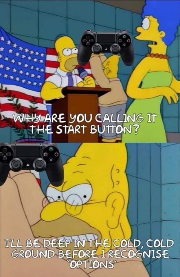 mask_bastard's tweet photo. it will always be the start button https://t.co/8aNRRbZMk6