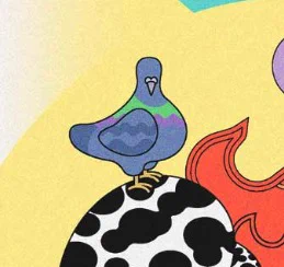 うちの鳩!なんか足りない要素が、全部ぴったりしまるからすぐ頼っちゃう