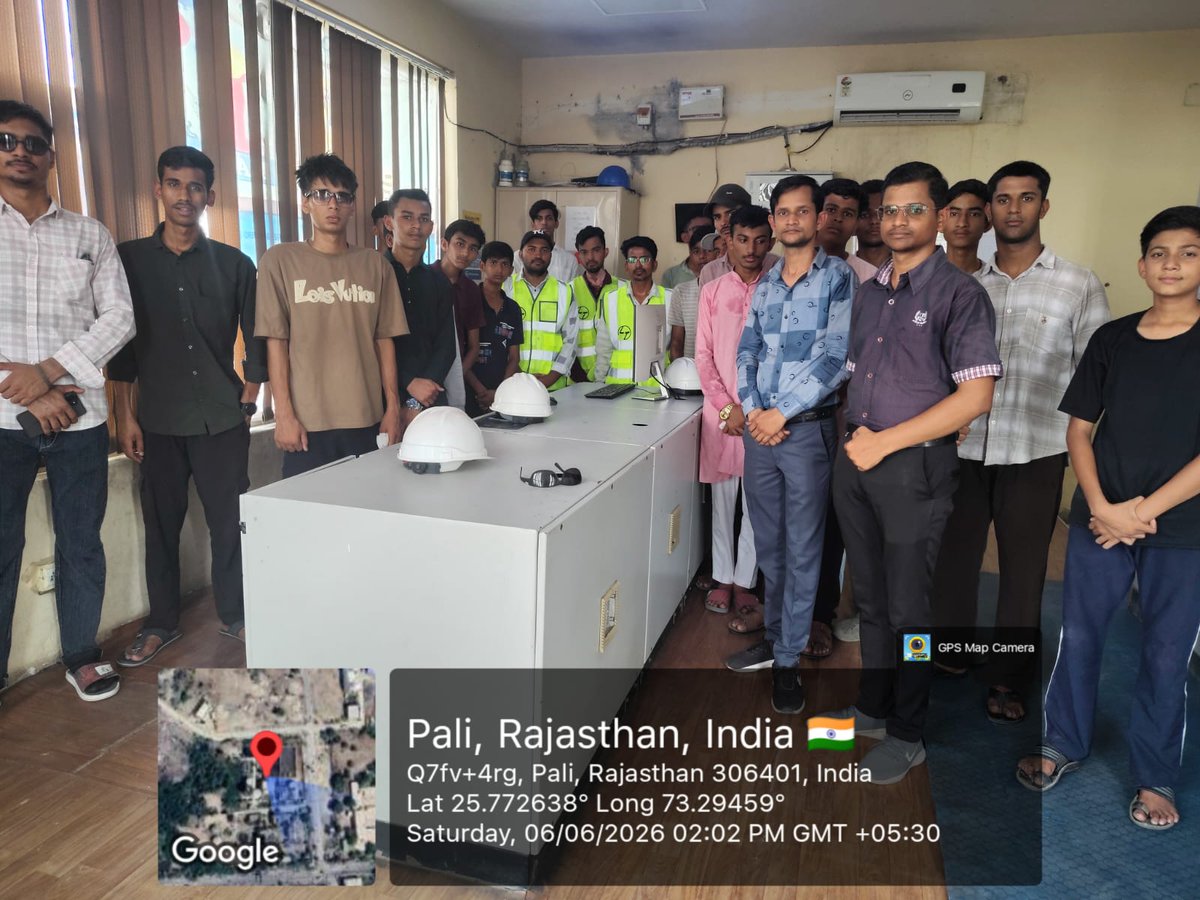 PMC_PALI2602's tweet photo. विश्व पर्यावरण दिवस पर विद्यार्थियों का STP एक्सपोज़र विजिट एवं क्षमता निर्माण कार्यक्रम
नगर निगम पाली द्वारा बासनी बेन्दा स्थित STP (सीवेज ट्रीटमेंट प्लांट) का एक्सपोज़र विजिट आयोजित किया गया, जिसमें कॉलेज विद्यार्थियों को अपशिष्ट जल शोधन प्रक्रिया, 
@SwachhBharatGov @SmdsbmU https://t.co/7AJBHO7rXT