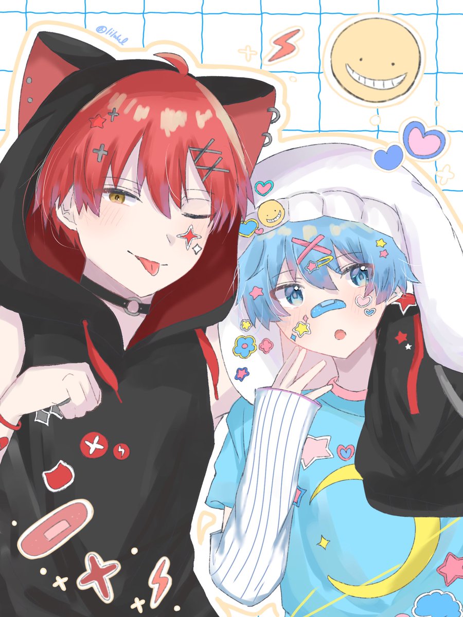 lilulu_0's tweet photo. デコラのカル渚ちゃん可愛いよ〜❤️🩵 https://t.co/A3kUYWUmxt