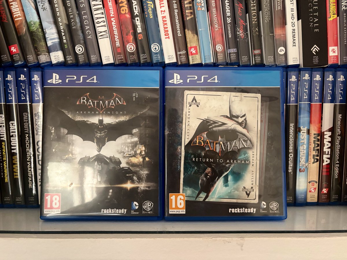 Rafitapm7_'s tweet photo. Dos nuevos juegos comprados en @cex para la colección https://t.co/pt3IDjP84D