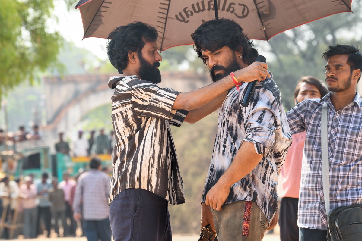NmediaEnt's tweet photo. Behind the scenes of making a BOX OFFICE CHAMPION 🔥

#PEDDI #RAMCHARAN #BUCHIBABUSANA #NMedia #NMediaEntertainments https://t.co/szaIp7p5fY