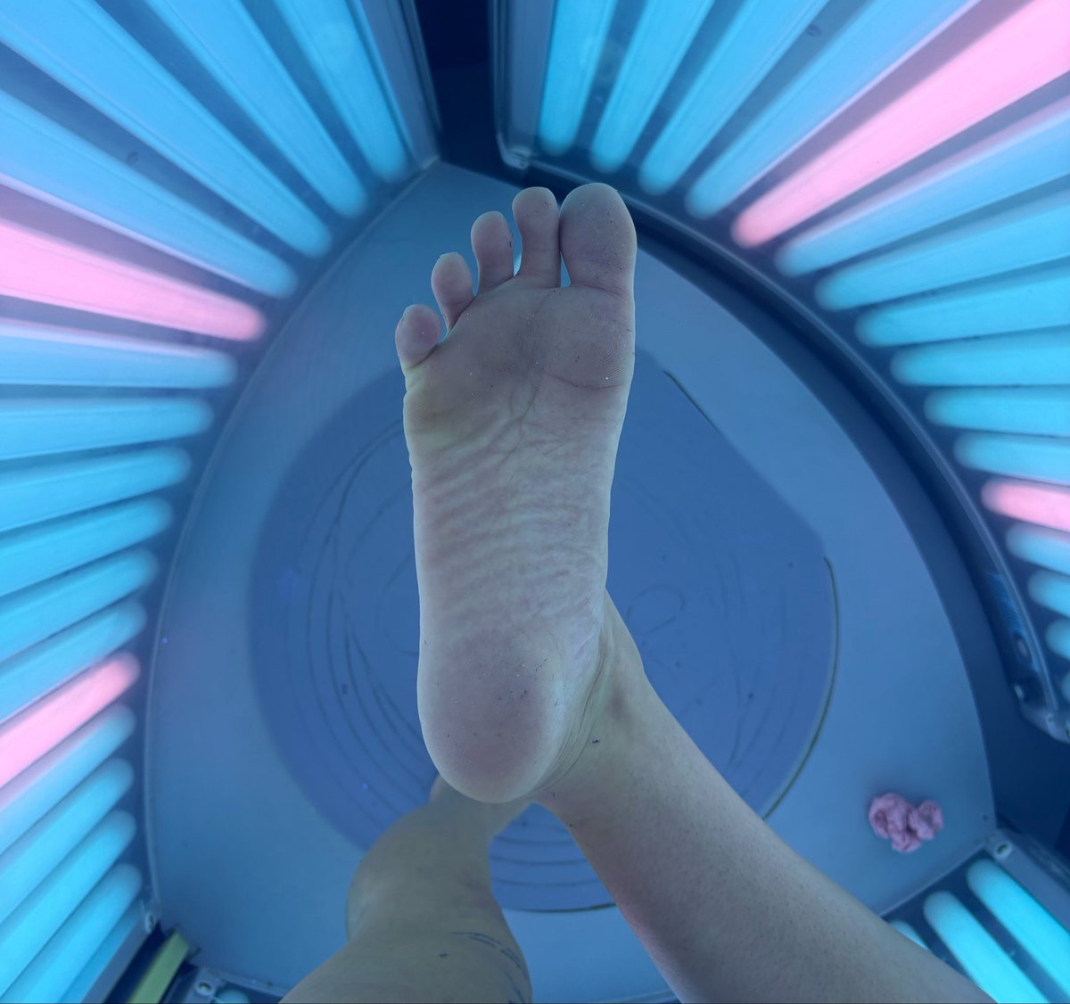 sashafindombu's tweet photo. Sunbeds &amp; soles are always the best combo 🦶🏼🩵 https://t.co/DD2irnV6go