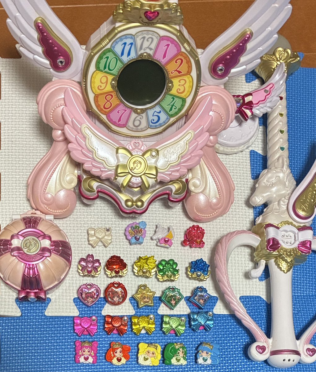 こんばんは⭐️ 我が家で一番多いプリキュアグッズは「スマイル