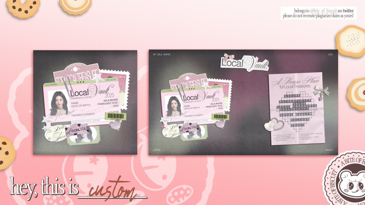 bite_of_biscuit's tweet photo. help repost please? thank you! ♡  

pretties, aku sudah terima slot custom untuk bulan juni yaa! ⟡ i accept any kind of custom: set up ba, twibbon, poster, closed agency, aaaanything you need!

pricelist on carrd! for more portofolio, click on my forio :3 #bealanja https://t.co/xxfzere3Id