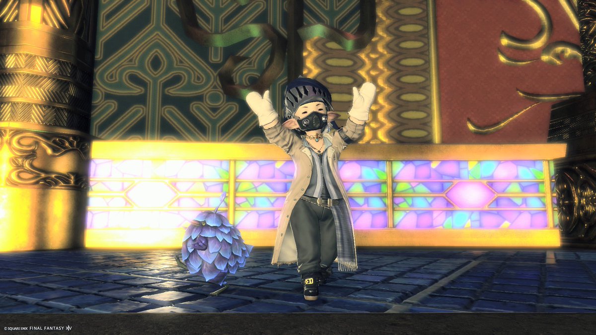 glen_atomos's tweet photo. 今週のファッションチェック(｀･ω･´)ｷﾘｯ
……いやなんだこれw
#FF14 https://t.co/DYJin2yfVz