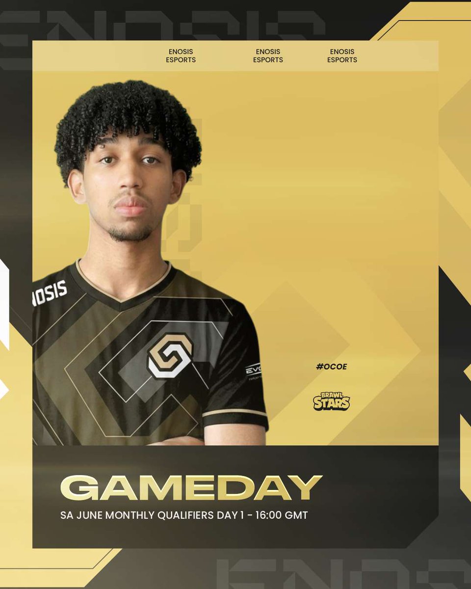 EnosisCR's tweet photo. ▫️MATCHDAY▫️

BS

🏆 BSC JUNE MONTHLY QUALIFIER DAY 1
🕙 16:00 GMT

Gotta do day 1 once in a while, today is that day, we are hoping for a quick and smooth day 1 so the real challenge can begin tomorrow, but surely we got this😏

#OCOE https://t.co/lZntFFHost