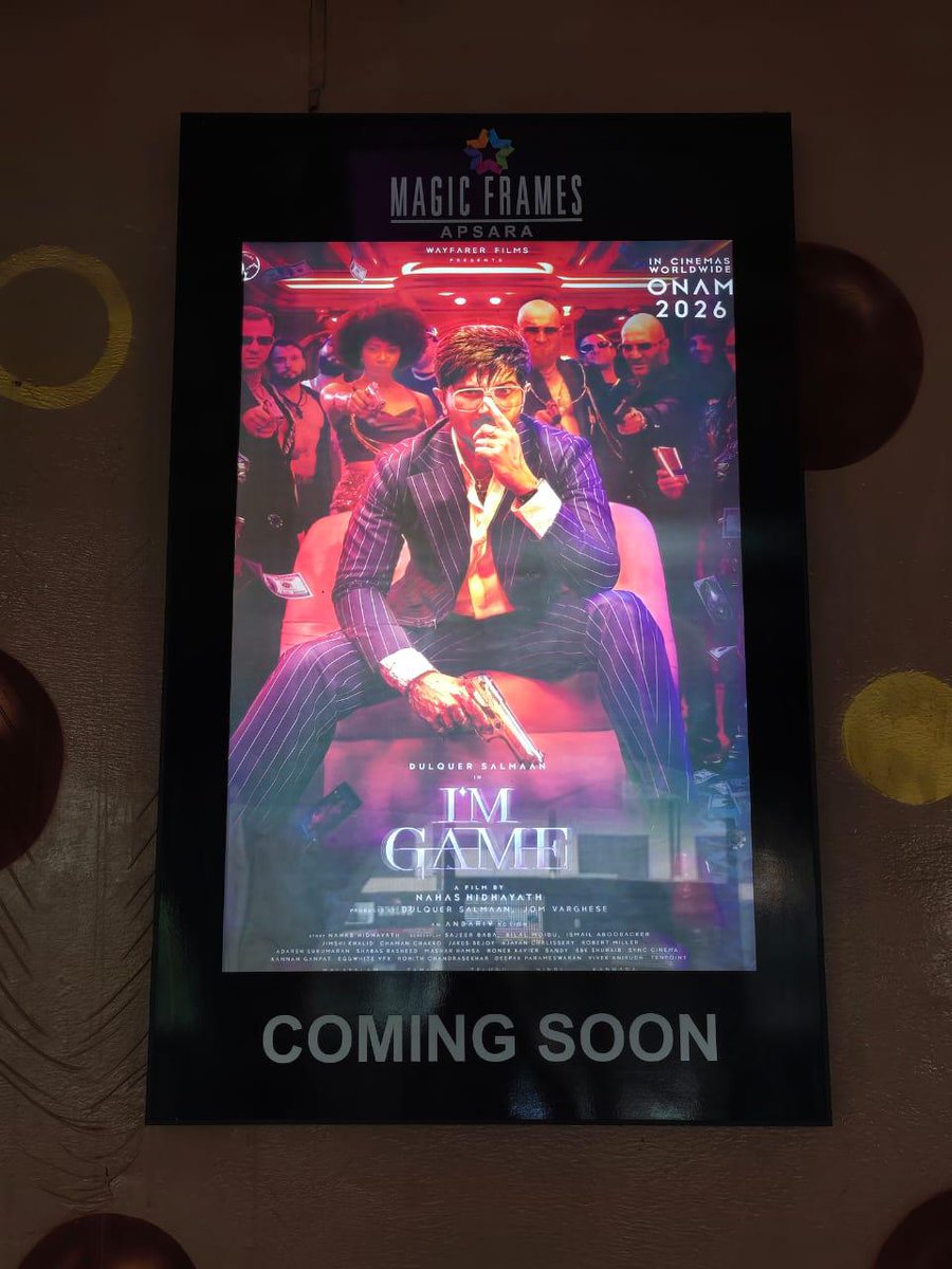 JaseelMhd_GOAT's tweet photo. #ImGame Charts at King-Size Apsara! 🔥

WayfarerFilms Has Locked Aajority BIG Screens Across The Malabar Region For Their Onam BIGGIE.. 🔥🔥

BUMPER OPENING ON CARDS🫶 https://t.co/QcztiymtGz
