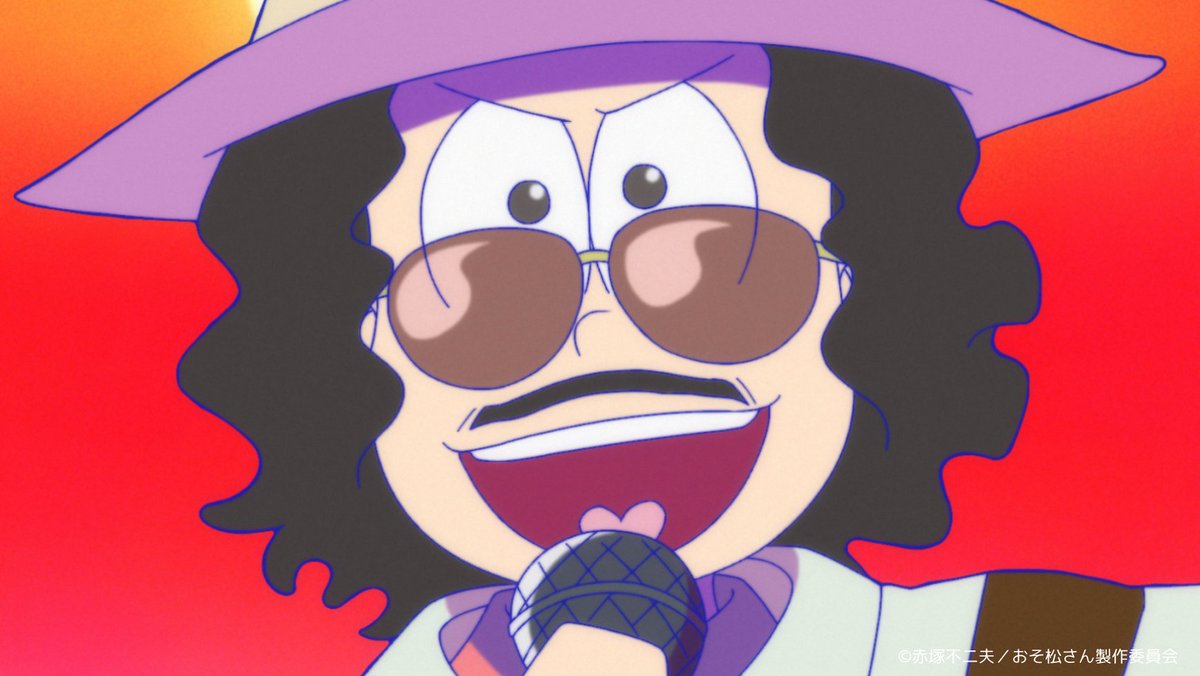 osomatsu_PR's tweet photo. ⋱ #おそ松さん 10周年記念 ⋰
　6/11㊍まで6️⃣日間限定上映！
﹋﹋﹋﹋﹋﹋﹋﹋﹋﹋﹋﹋﹋﹋﹋

TVアニメ第4期 第13話「ザ・マツノテン」より
おそ松の場面カットを公開✨️

感想は #おそ松さん13話感想 を付けて投稿してください📝

🎬️上映劇場一覧はリプ欄にて

#おそ松さん6DAYS https://t.co/gRIVgEEFTb