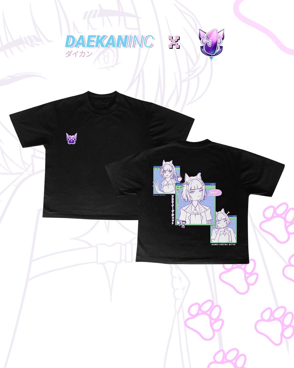 DaekanInc's tweet photo. DAEKAN X JETTO OVERSIZE BOXY TEES

Straight from the emergency room to your wardrobe.

- Cotton Premium Combed 16s 
- DTF Print 
- Boxy Oversize Cutting 

Notes: The product will be shipped 1-2 weeks after the pre order period ends

#asukajetto #officialmerchandise https://t.co/yYjnvuRNkk