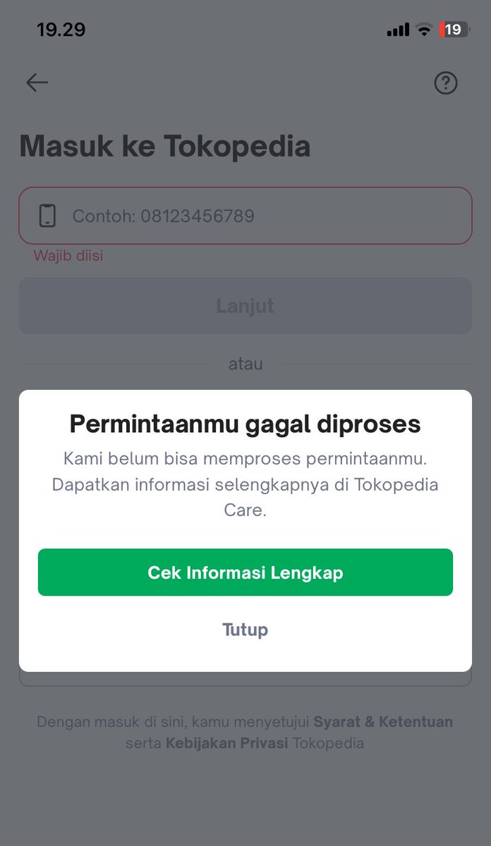 pinananu's tweet photo. @i_m_mortal_ kak im maaf oot, gasengaja hapus apl tokped karena memori penuh trs mau login lagi gabisa, cara ngatasinnya gimana ya kak? https://t.co/oymk4teOeL
