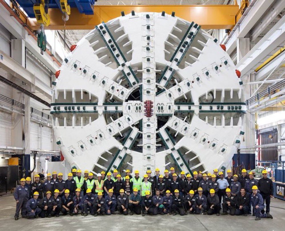 D4rk_n3ws's tweet photo. 2012-2014. 

You thought you were hearing noises come from the sky? Think a little deeper for me… 

They removed the symbol used on these boring machines. Can you guess which symbol?

If you guessed the Walmart symbol you’d be correct!  

You never wondered what was going on right beneath your feet because they had you distracted with everything going on above you as they do now with the Unidentified Anomalous Phenomena. 

Why have they been creating these tunnels? 

They’ve used catacombs throughout the millennia to navigate underground to not be seen by the public. 

The tunnels they created with these boring machines are intercontinental though.

The way adrenochrome has been typically sourced is by taking people (mainly children) through hidden passage ways and routes they all use.

Think back to Hugh Hefner, the playboy mansion, and the fact that Diddy purchased a property right by that same mansion with personal a labyrinth underneath it and tunnels connecting to other properties of initiates.

Phil Schneider told you everything you needed to know about what’s going on underground right beneath your feet and you never listened.