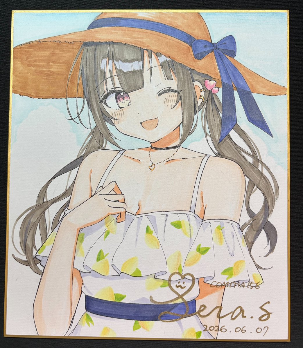 Post by 椎野せら🐸COMITIA156【V03b】 on X: 🍀色紙