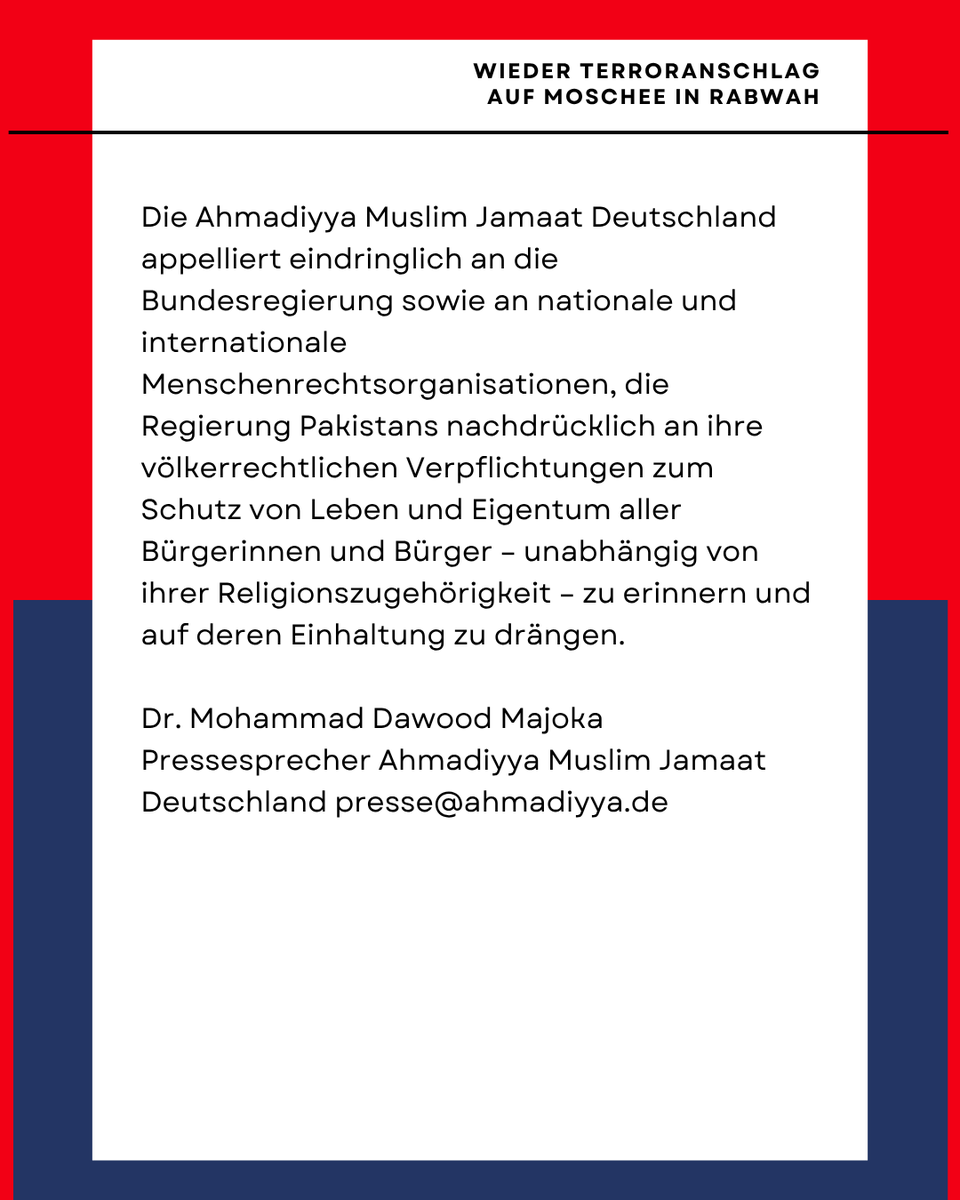 PresseAhmadiyya's tweet photo. Gestern Abend eröffnete ein Attentäter das Feuer auf ein Sicherheitsfahrzeug im Zentrum der Stadt. Drei ehrenamtliche Helfer wurden verletzt, zwei kämpfen im kritischen Zustand um ihr Leben. Systematischer Hass fordert wieder Opfer. https://t.co/aNhCF4vB4k