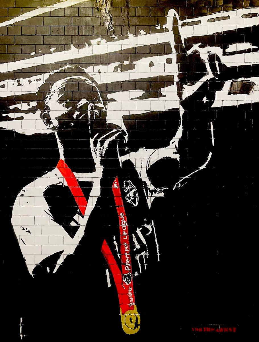 northbanksyafc's tweet photo. BUKAYO SAKA - CHAMPION! 100 Limited Edition artist signed/numbered Northbanksy A2 giclée art prints. Based on Saka’s new mural in The Tunnel. 100 only in this world! 👀👀

Pre-order now. Shipping from June 10th. 

Check him out at https://t.co/vX6Yxg1mlz 
#Arsenal #StreetArt ❤️🤍 https://t.co/fK3KhxsiUS
