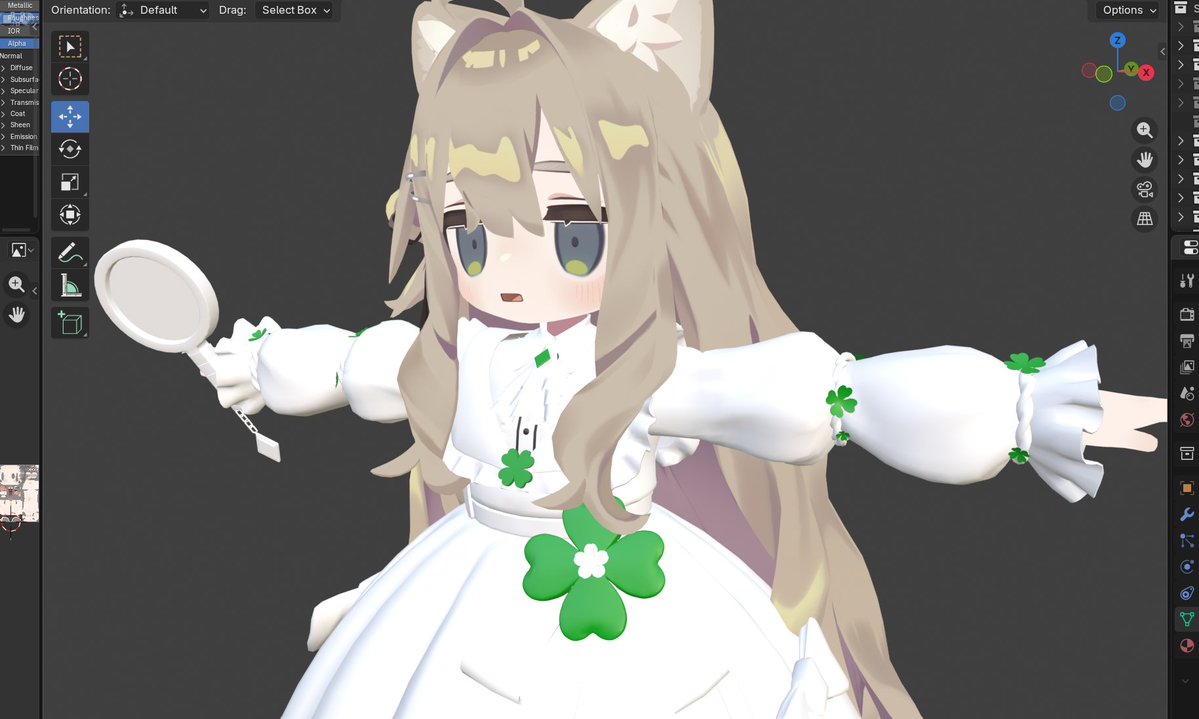 mata3M4's tweet photo. 約一週間かけてできたのがこれです。
本当は髪の毛も作りたかったのですが、1週間以上はかけられないので、一旦は衣装だけ完成させます...

正直、1週間で衣装のモデルしかできないのはお辛いですね～大変だった💦 https://t.co/5OzlFlQKHs
