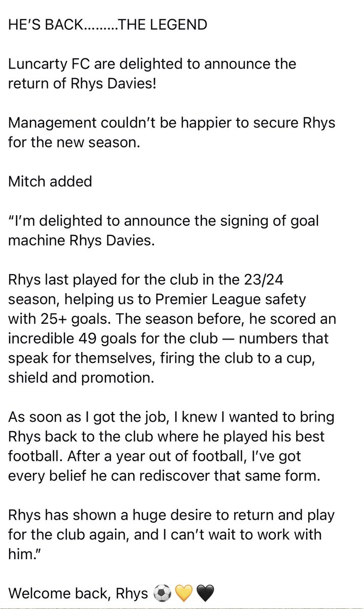 Luncarty F.C tweet media