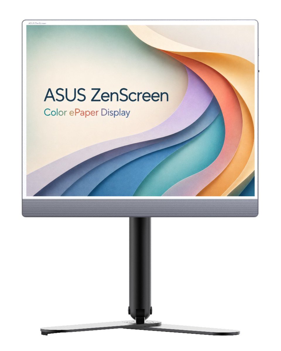drbeel_techno's tweet photo. #ASUS
أعلنت أزوس عن شاشتها المتنقلة الجديدة #ZenScreen Color ePaper MP13UC بـ :
- تقنية الورق الإلكتروني #ePaper الملون موفرة للطاقة
- حجم 13.3 بوصة 300ppi 3200x2400 35Hz
- تقنية خالية من التشويش للحصول على نص واضح وصور نابضة بالحياة
- صديقة للعين بحصولها على شهادة TÜV Rheinland و انعدام الضوء الأزرق وانعدام الوميض
- دعم اللمس
- لا تحتاج الى شلك كهربائي لوجود بطارية مدمجة
- حامل للشاشة ZenScreen ATS01D بارتفاع 190مم جتى 365مم
- وزن 538ج
- متوفرة بحجم 16 بوصة لموديل ZenScreen ATS01D