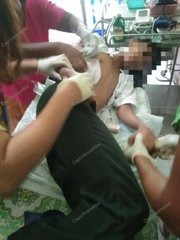 minkhaung404's tweet photo. On June 4,
@NUGMyanmar
-affiliated #PDF terrorists launched a drop-bomb attack on a high school in Wetlet, injuring one young student. Schools and students must not be targets. #Myanmar #Wetlet #StopAttackingSchools
@ZawWaiSoe4
@ZinMarAungNUG https://t.co/tVN42uwctw