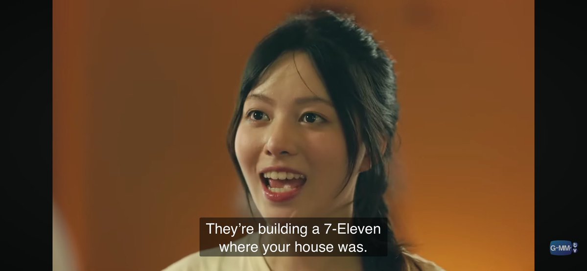 fourthcil's tweet photo. this scene also broke my heart. when his childhood friends told tanrak that his house had already been torn down to build a store, you could see the sadness in his eyes immediately even without him saying anything. 

#TicketToHeavenEP2 https://t.co/QaHUenyoEd