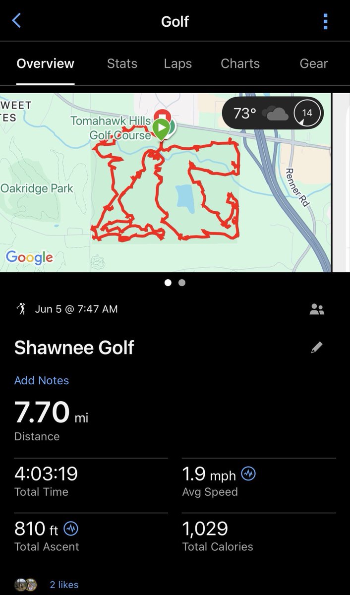 DANL1ND's tweet photo. Feel like I could make the cut at the @MemorialGolf tournament this weekend ⛳️ 

@GarminGolf @Garmin https://t.co/qp8wkozrvy