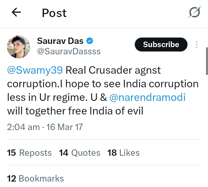 SATYASAARTHI's tweet photo. @panwar_raghubir @IndiaAwakened_ @ashishk53542554 @narendraksonkar @INCIndia @BJP4India @news24tvchannel @aajtak @Pawankhera @kcvenugopalmp @srinivasiyc @priyankagandhi @RahulGandhi @Jairam_Ramesh @bhagatram2020 @garrywalia_ @rajneesh350 @RebornManish @Iamprabhakar9 @Bharat24Liv @mazhar_jafri @withcongdelhi @Supriya23bh @SupriyaShrinate @IYC @kharge @ShashiTharoor @rajnathsingh @sudhirchaudhary @anjanaomkashyap @rahulkanwal @chitraaum @RajatSharmaLive @myogiadityanath @Ashok_Kashmir ये CJP के प्रवक्ता @SauravDassss हैं। ऐसे लोग मंच खडे होकर भाषण शुरू करते हैं पहली पंक्ति ये बोलते हैं
हंगामा करना मेरा मकसद.......सूरत बदलनी चाहिए और अंत में गीत गाते हैं..
इंसान का इंसान से हो भाईचारा...यही पैगाम हमारा।
इस पांखड की सच्चाई वीडियो में 👇

https://t.co/QxVT1OqIkw https://t.co/VBYF4SY9U7