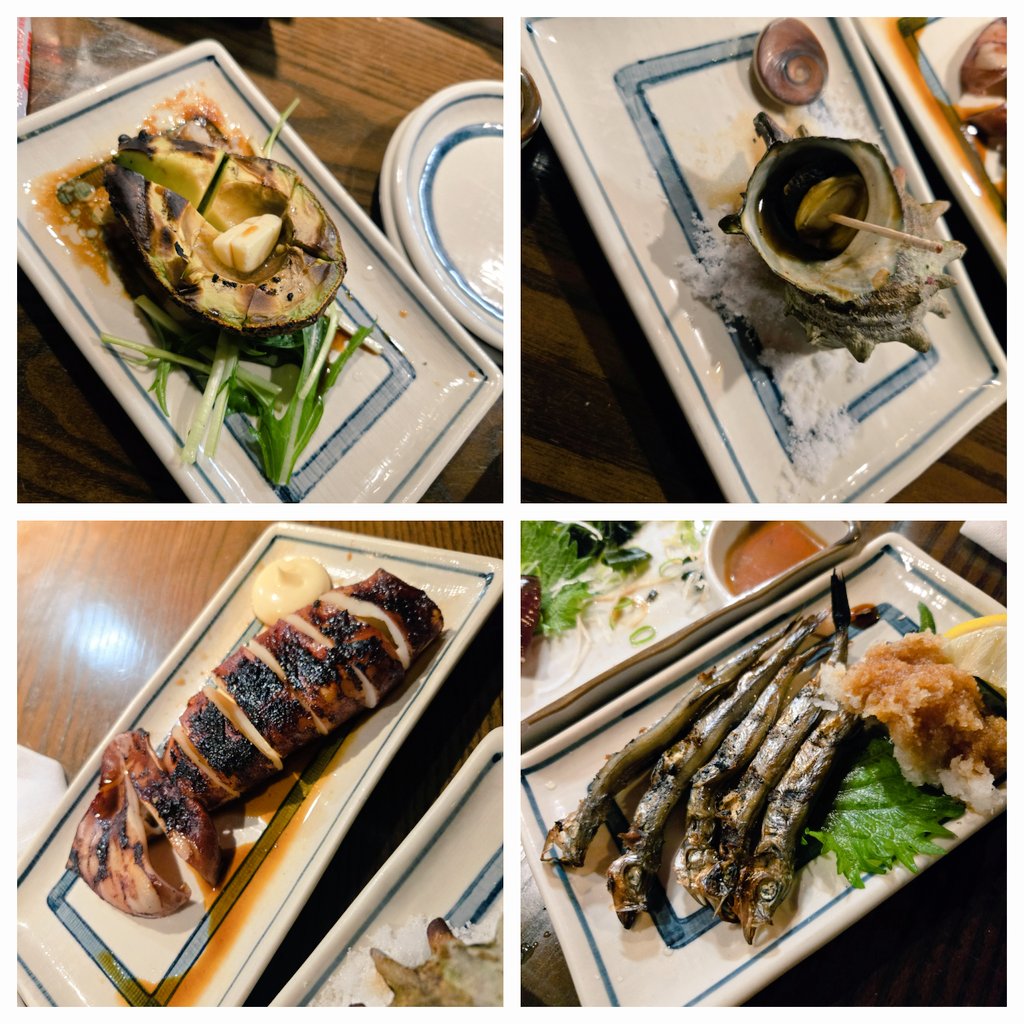 kontrust1973's tweet photo. 今日の晩ごはんは・・・
裏天王寺にある
炉ばた焼 わすれ茶屋さんで
海鮮料理を頂きました～＼(🌼^o^)／

大海老の塩焼き以外は
全品350円でリーズナブル😆

そしてめっちゃ美味しい～
ですよ😋 https://t.co/zCJgRtKxpN