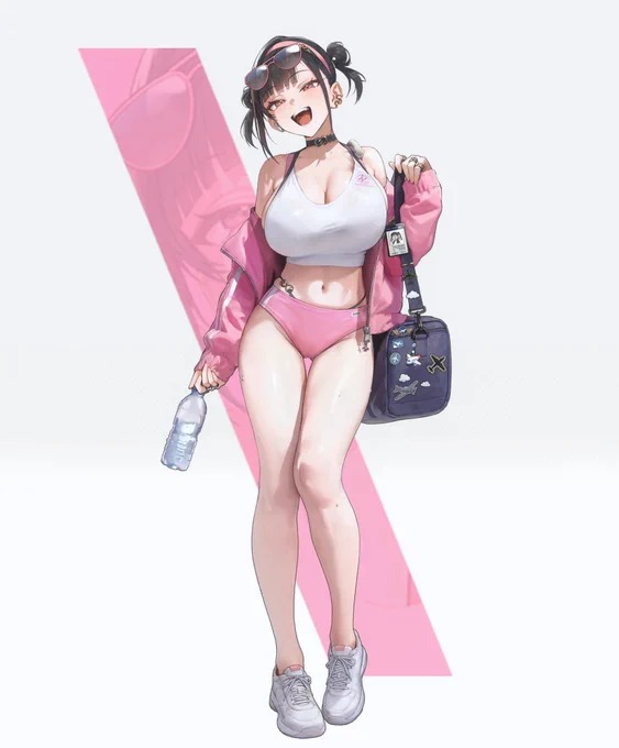 勝利の女神:NIKKEにて、ソラのコスチューム「スプリングフライト」を担当しました #NIKKE #ニケ