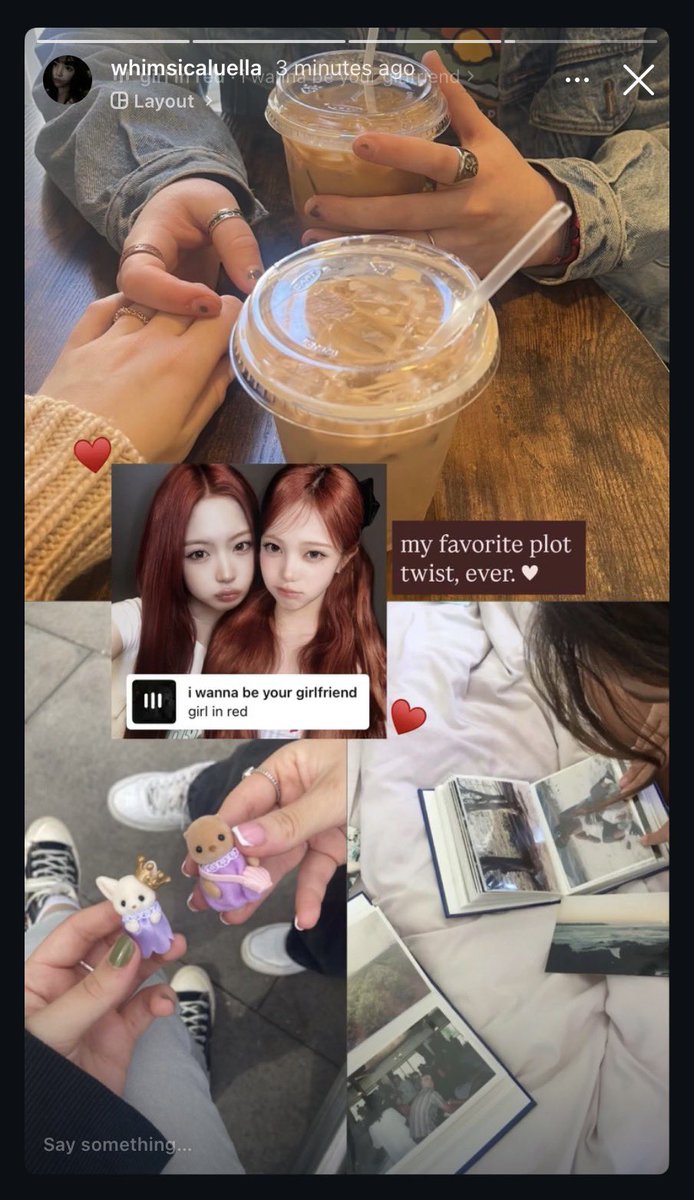 defcorate's tweet photo. misunderstanding pembawa berkah 🩷☘️ lulla thought mayu’s endless stalking spree had something to do with her classmate—tio, the good one. turns out, she was the reason all along :b

kyian onetweet au https://t.co/Qo6CsIsVbX