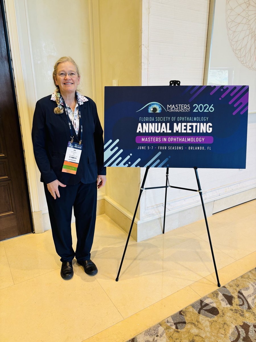 EyeOnFL's tweet photo. Getting our morning started with “Ancillary Procedures to Augment Your Upper Lid Blepharoplasty” with Dr. Jill Foster. #ophmasters2026 https://t.co/50qenMCNVg
