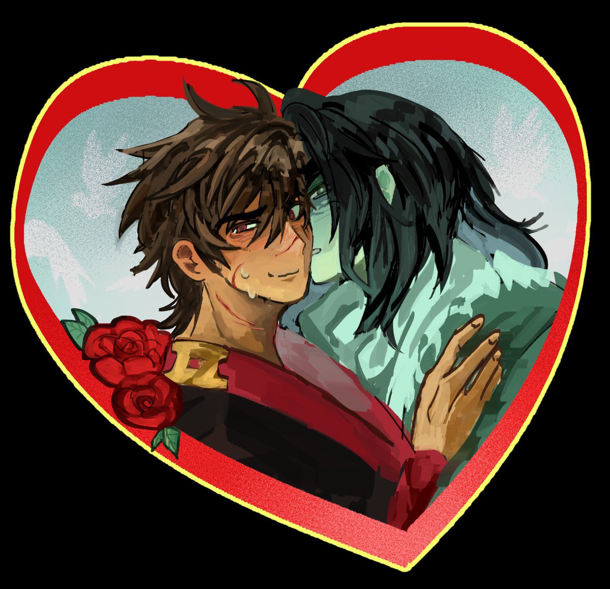 kailverkami's tweet photo. It's still pride month so #destinyshipping https://t.co/GXaUF42AvD