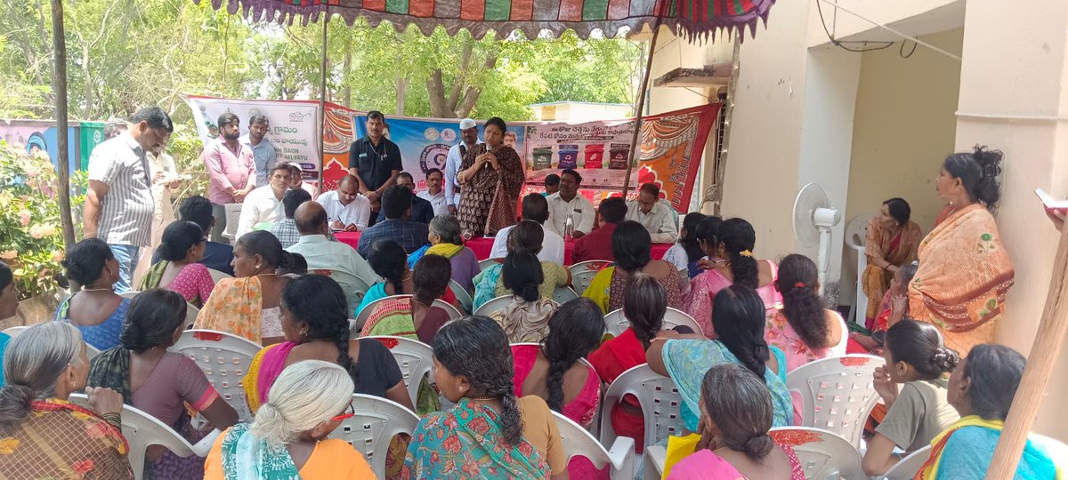 KarimnagarSbm's tweet photo. #Karimnagar #GramaSabha #DistrictCollector #Baddipally #Kothapally #SGSJ #WED2026 #MissionLiFE #SBMG #SWMRules2026 #MoPR Respected Collector Madam participated Grama sabha @TSSBMG @PMOIndia @TelanganaCMO #cpcb @DRDO_KNR @Collector_KNR https://t.co/bkpHURSsNj