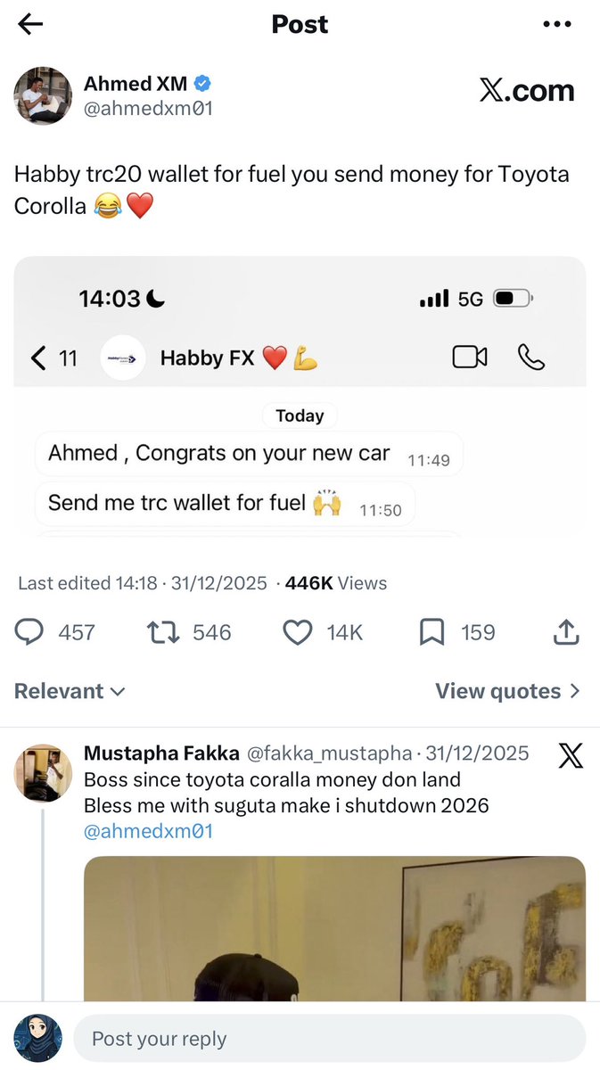 khadii_saleem's tweet photo. I hate it when a longtime friendship suddenly ends

I use to love their friendship because they’re 2 kings of different empire (crypto and forex) and at same time from different tribes, they’re suppose to bring peace and understanding to traders under their empire but at the end devil come in between.

Social Media is so toxic and absurd.💔