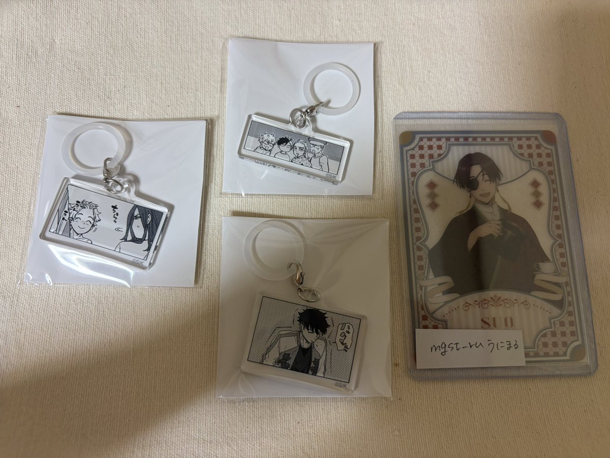 mgst_ru's tweet photo. 【交換】WIND  BREAKER ウィンブレ展 アンブレラマーカーコレクション

譲☁️画像1枚目

求☁️画像2枚目❤️

郵送にて
検索からもお気軽にお声掛けください🙇‍♀️ https://t.co/vhjlgIg3oQ