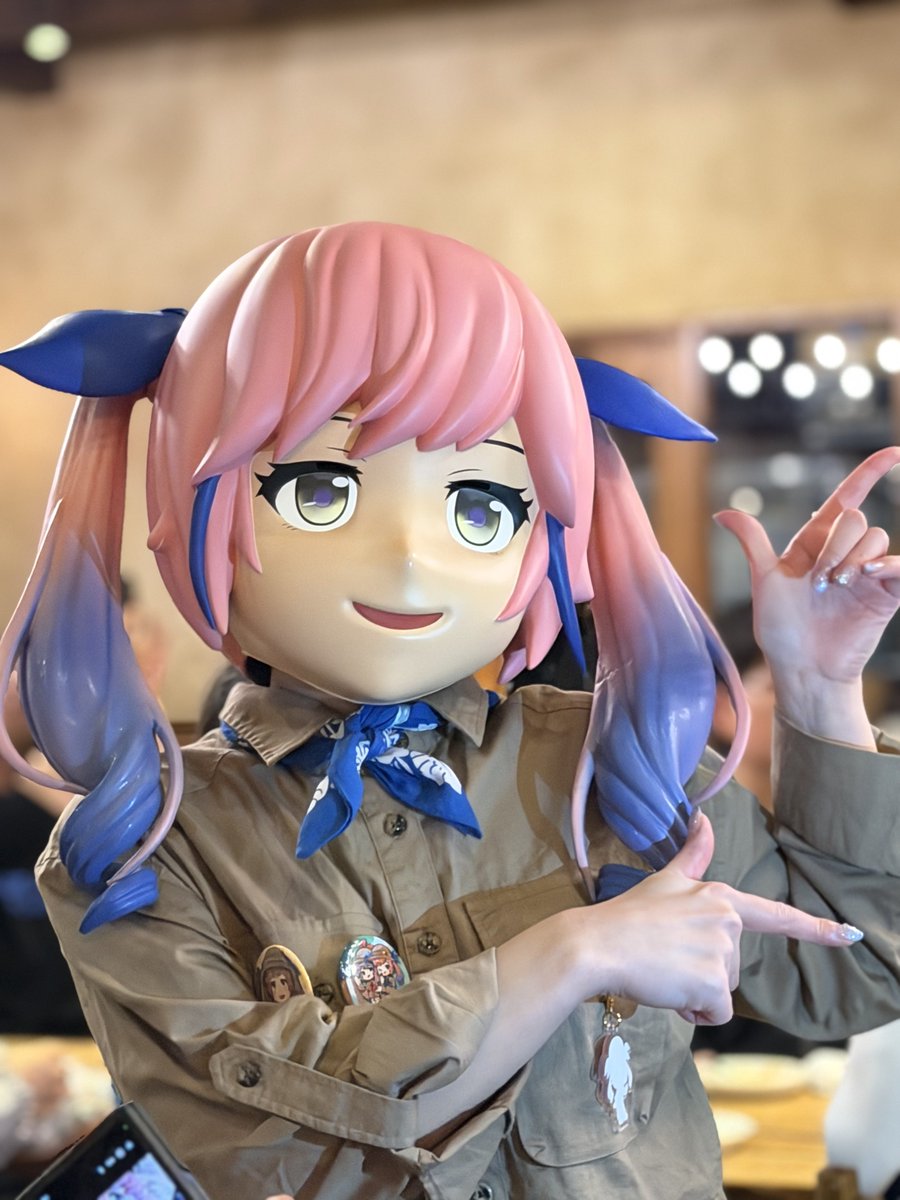 pen2's tweet photo. おめがリオちゃんです
#おめシスHISバスツアー https://t.co/8RgcAn4j9L