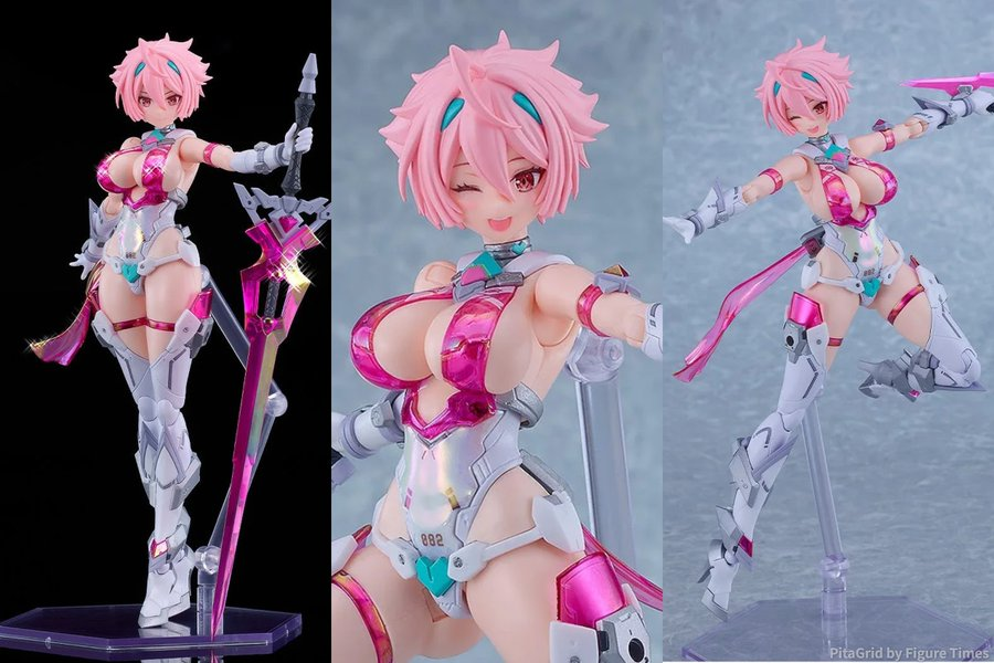figure_times's tweet photo. ✨本日グッスマで発売開始✨

グッドスマイルカンパニー、『キューティーハニーNova』の『キューティーハニー Prism Crystal Ver.』がPLAMATEAシリーズで可動プラモデル化！ 

詳細はリプ欄へ👇️

#プラモデル #キューティーハニー https://t.co/ORw1VjK3iL